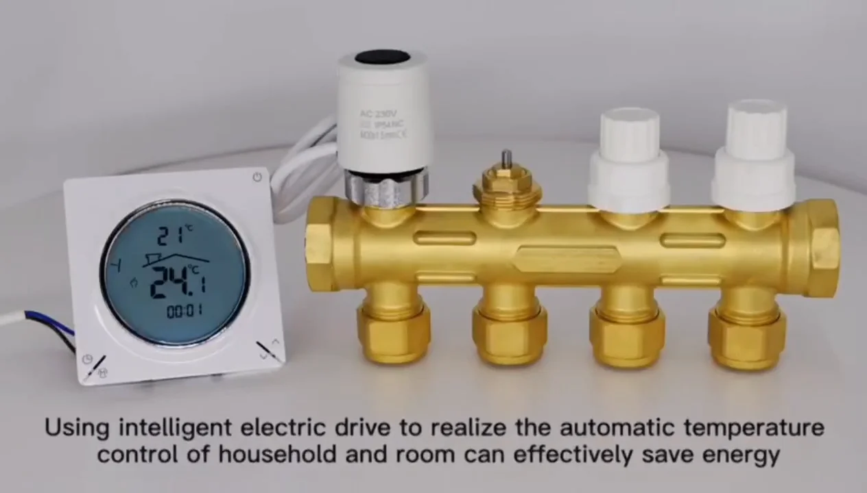 230v Normally Closed Normally Open Electric Heating Actuator Radiator