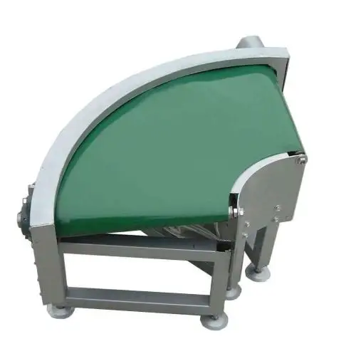 Turning Circular Conveyor Belt  Automatic Assembly Line for Workshop Material Transfer