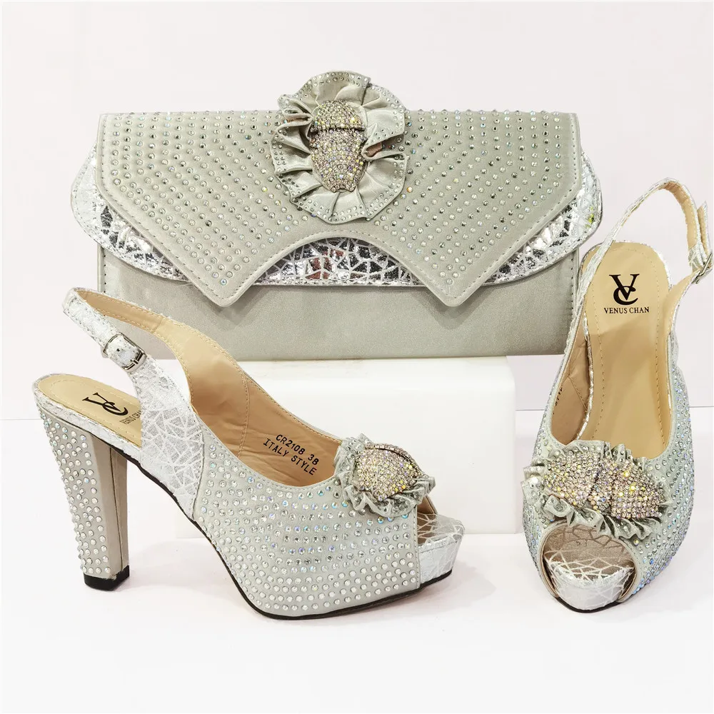 Stones Italian Shoes Bag Set 