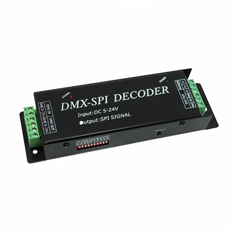 DMX512 PixelControl Decoder