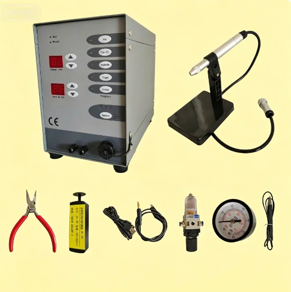 TEBAK Jewelry Argon Gas Automatic Welding Machine, Handheld Portable Spot Welding Machine, Precision Welding Equipment for Gold