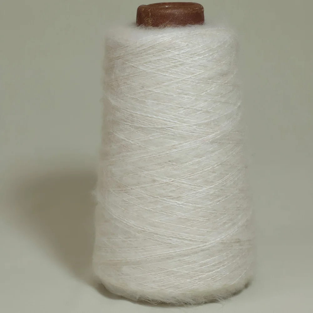 Custom Blended Brush Yarn 36acrylic 36viscose 24polyester 4spandex