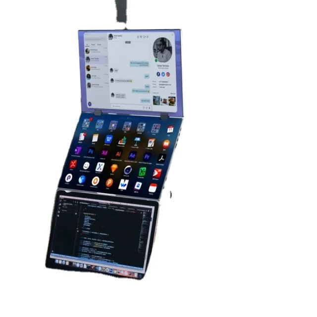 YUBWVO Dualviews Portable 15.6 Inch IPS Dual Monitors