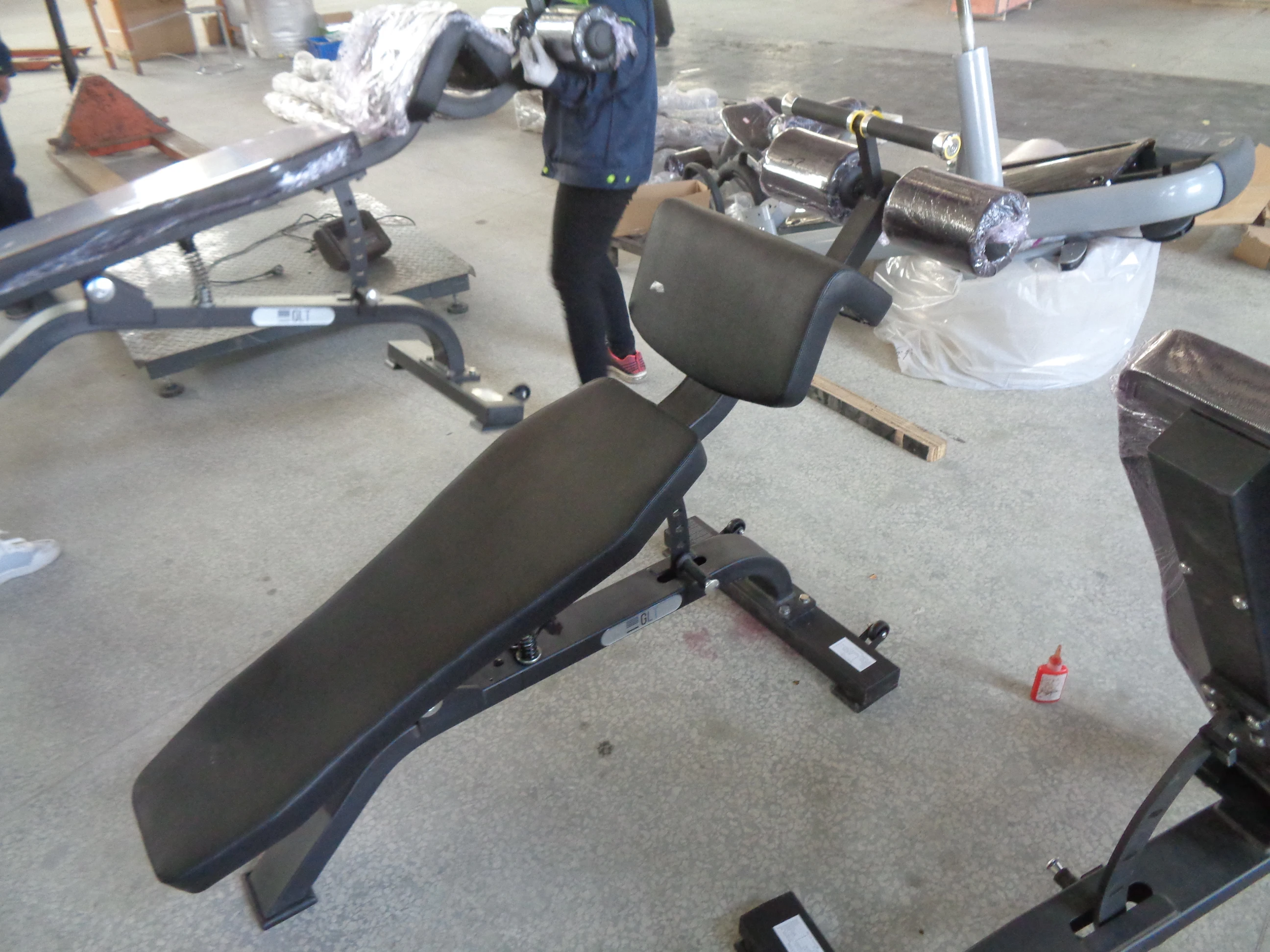 Gym Professional Sit up Board Press Fitness Equipment Sport Machine MND Adjustable Decline Bench