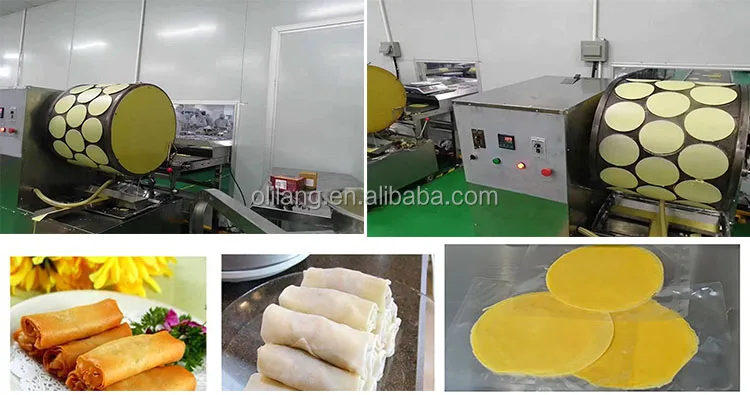 High Quality Industrial Vietnamese Rice Paper Spring Roll Machine ...