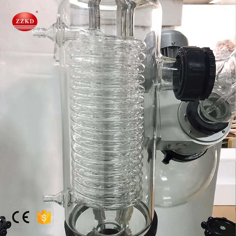 50L Dual Receiving Flask Condenser Rotary Evaporator