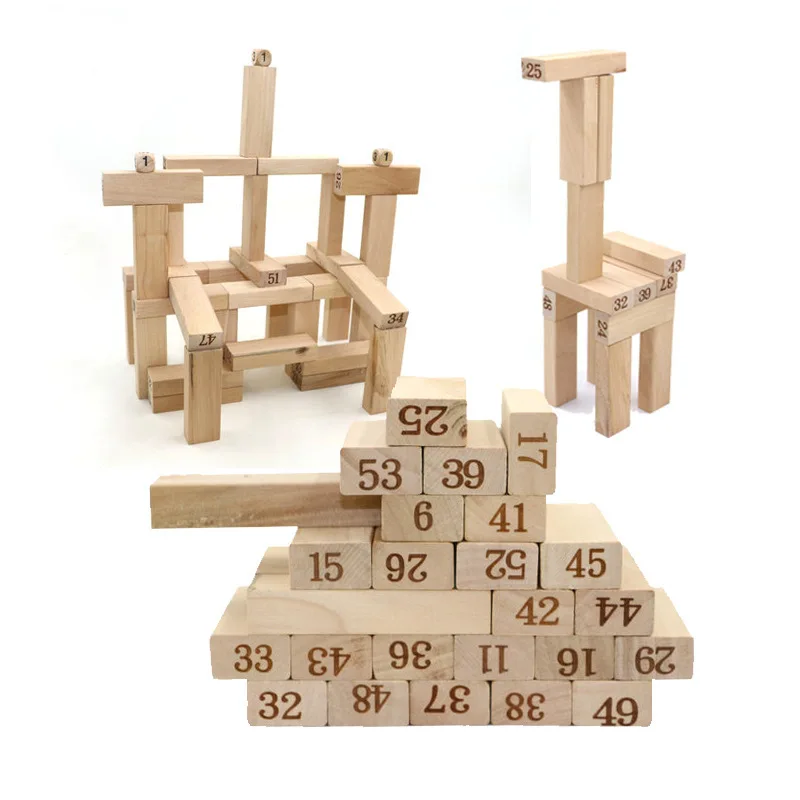 
Jenda высокое количество Дженга, Дженга 54 версия для взрослых, бар тихий бар настольная игра творческая игра 