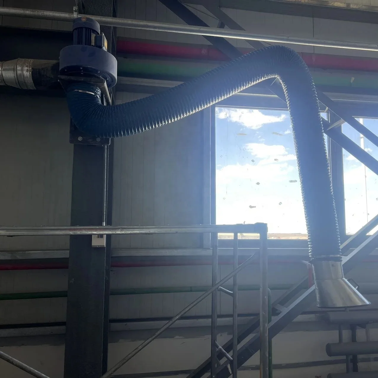 Centrifugal Dust Extraction Fan/dust And Fume Extraction Arms ...