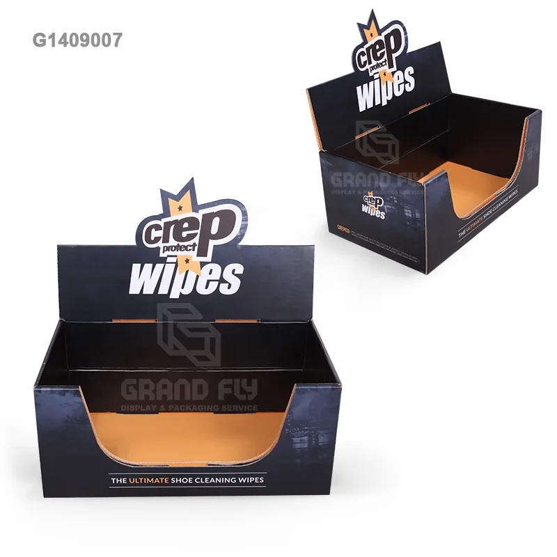 High Quality Retail POS Cardboard Counter Display PDQ Tray Display Boxes Pallet