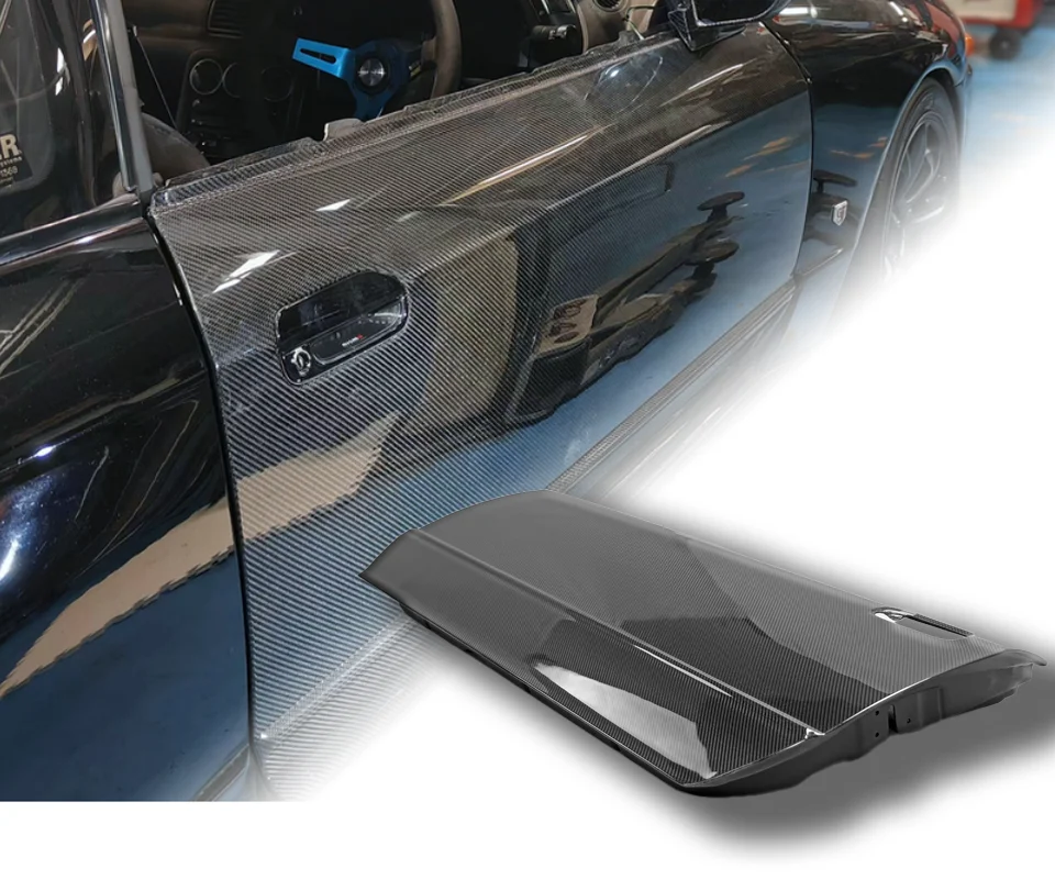 日産 スカイライン R32 GTR OEタイプ カーボンドア 軽量7.5kg (ペア)