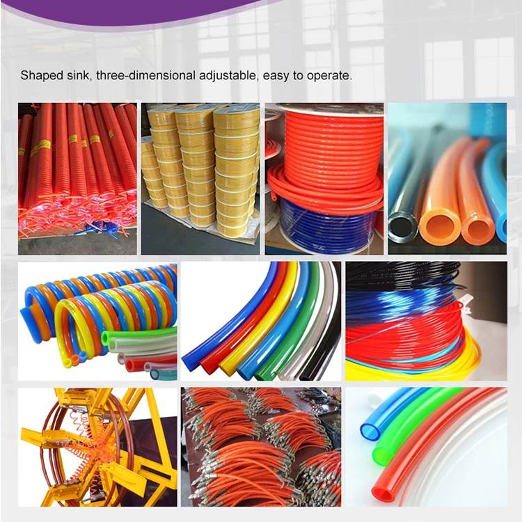 Professional Plastic Pipe Making Machine PU Air Hose Extrusion Line PU Air Pipe Extruder Machine