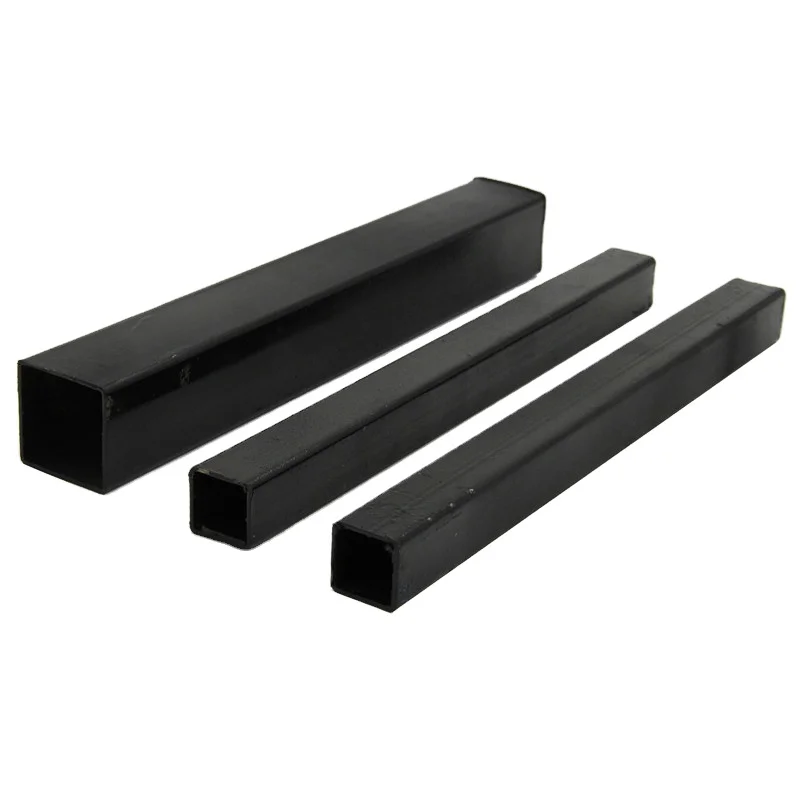 Black Hollow Section Carbon Steel Square and Rectangular Steel Pipe,SHS RHS Steel Tube details