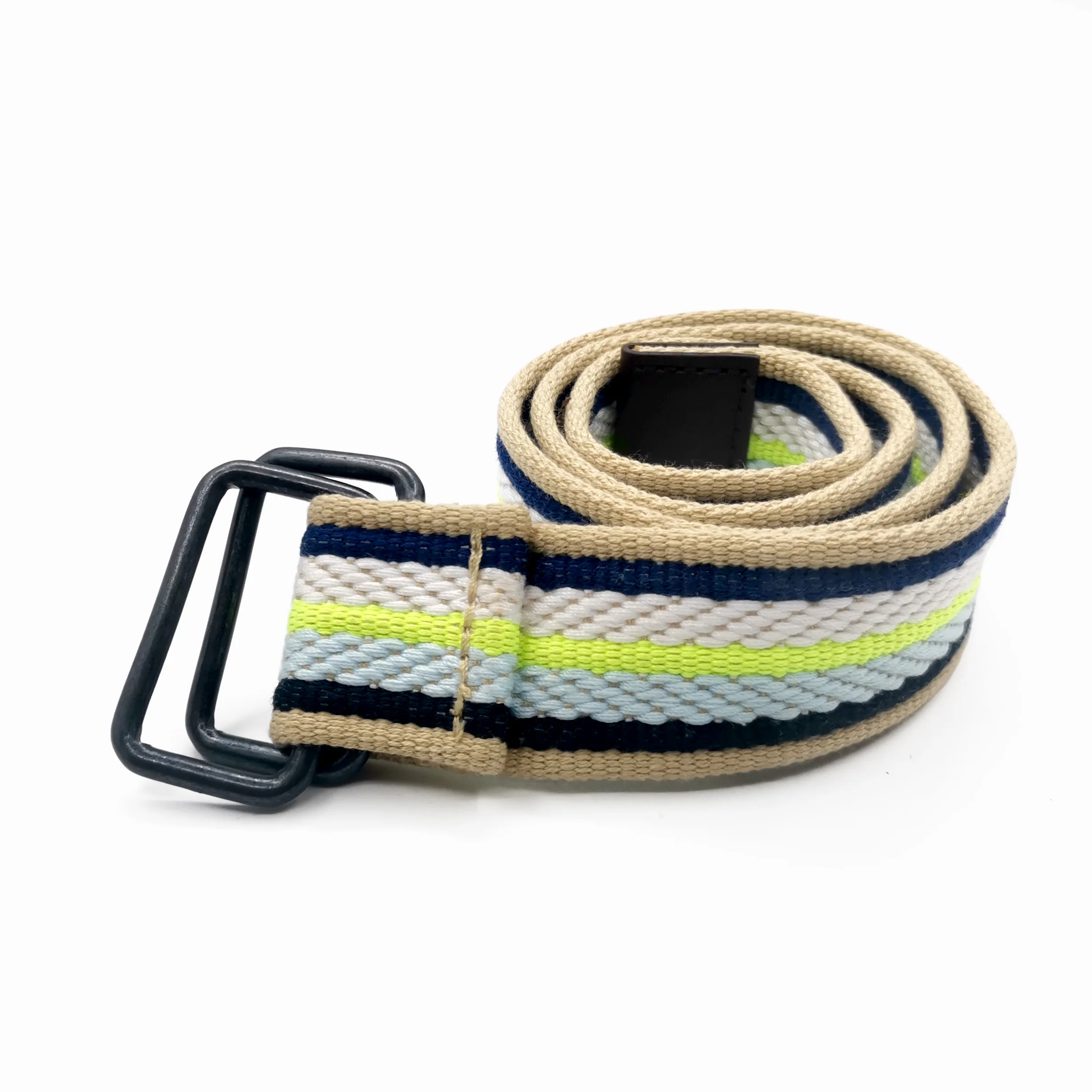 New Arrival Hot Selling Braided Stretch Belt Fabric Woven Casual Weave Elastic Belt