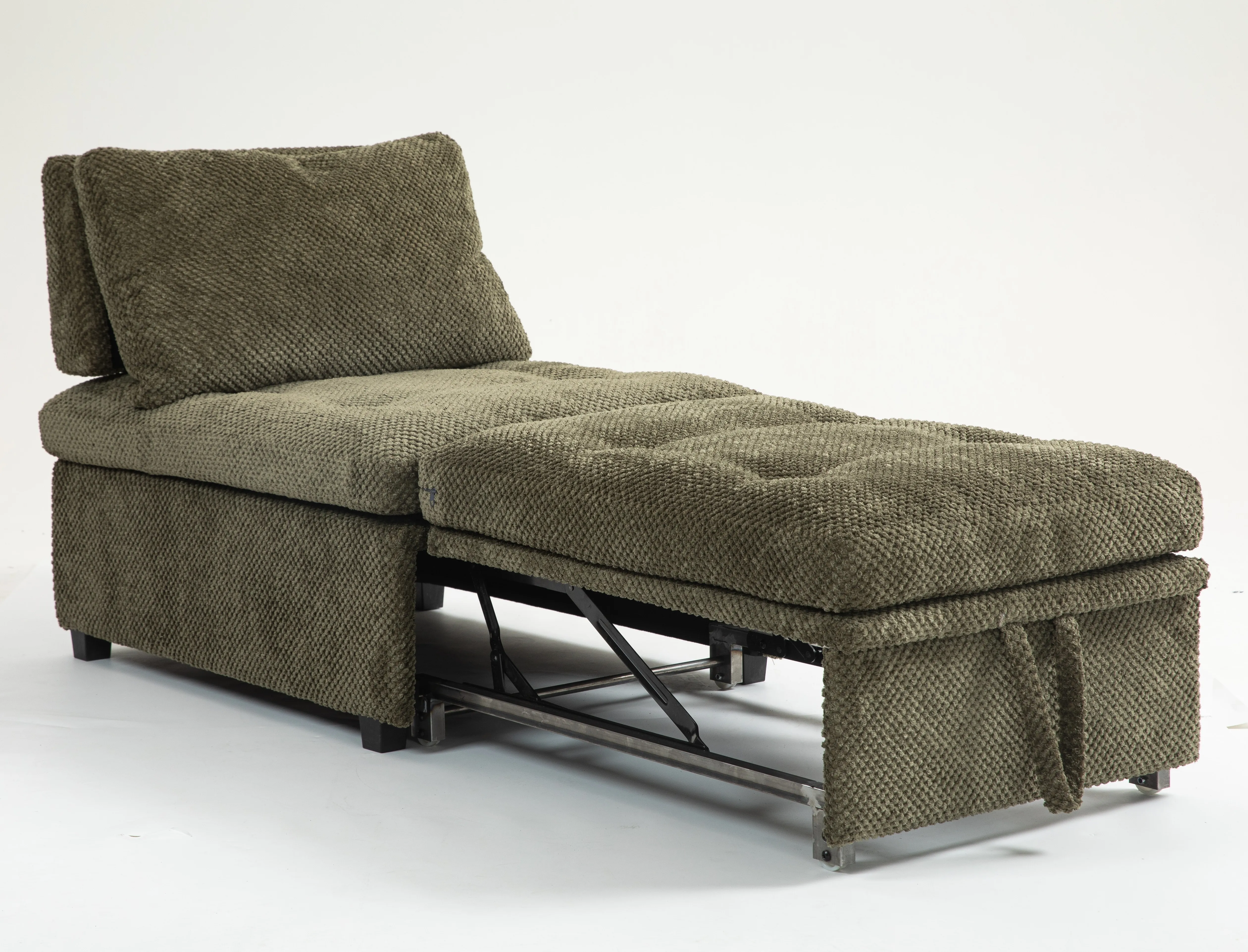 Designer Furniture Living Room Folding Sofa Chair Multi-functional Upholstered Armchair Ground Sofa Bed for Bedroom Home Theater