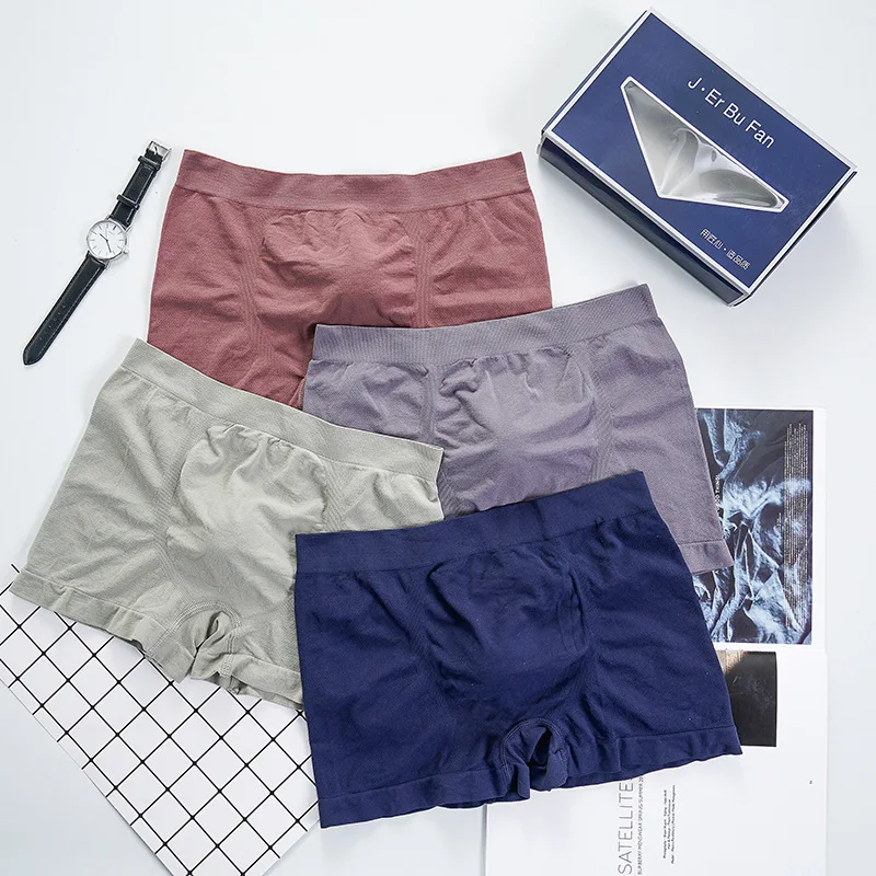 popular 4-pack seamless underwear mid-waist high