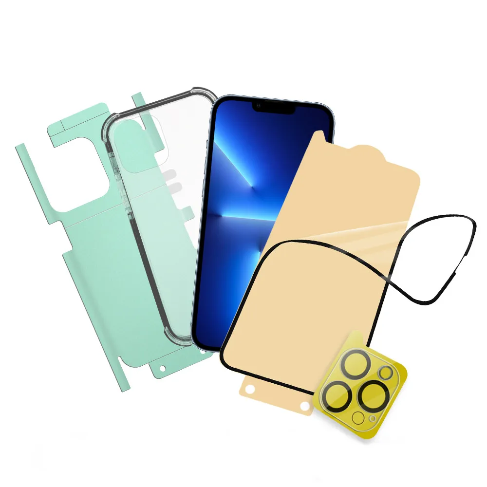 360degree Protection 6 In 1 Set Easy Installation Full Cover Screen