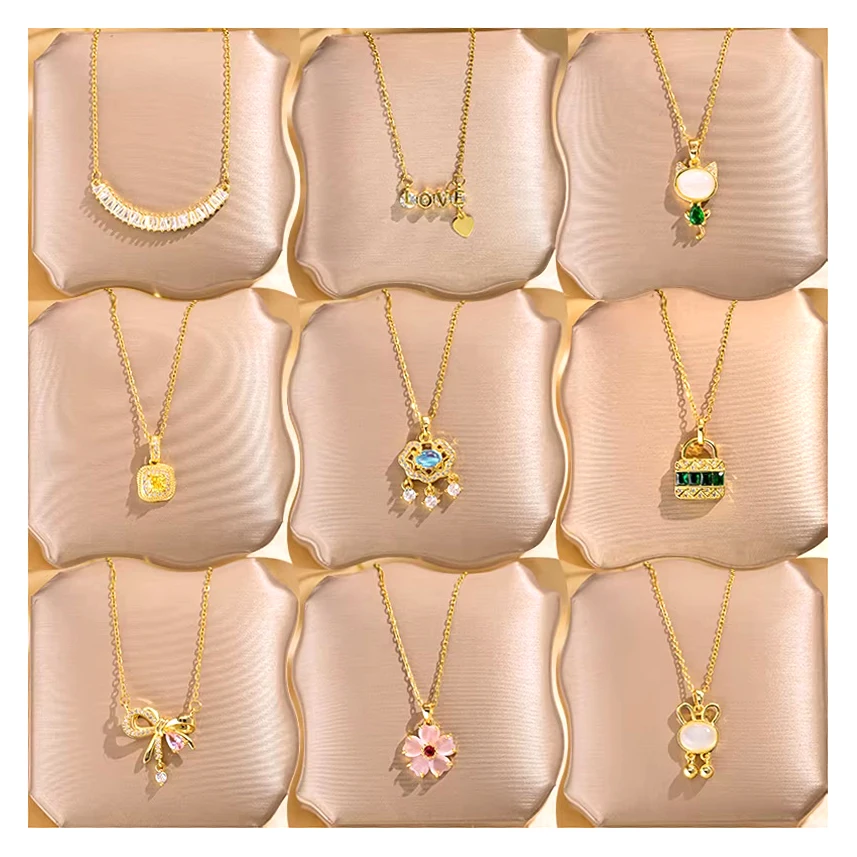 Gold Plated Zircon Diamond Collar Necklace