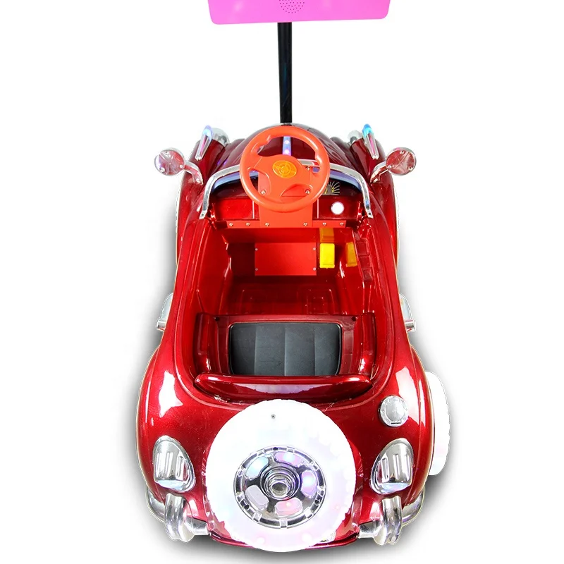 Coin Operated Swing Video Amusement Games Red Car Kids Kiddie Ride Game Machine Australia
