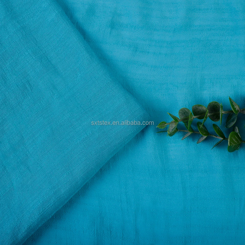 product poly rayon high quality breathable women and men clothing woven dyed fabric for sale cheap-6