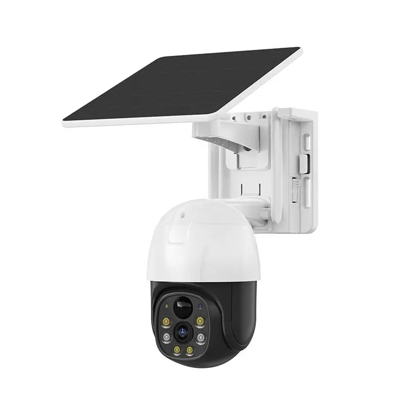 Solar Panel WiFi  CCTV PTZ Camera Outdoor  1080P Wireless Solar Security WiFi Battery Power Network Camera