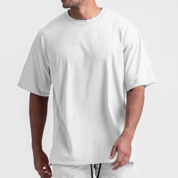 Fashion Round Neck High Quality Blanks Mens Oversize-t Shirt Cotton ...