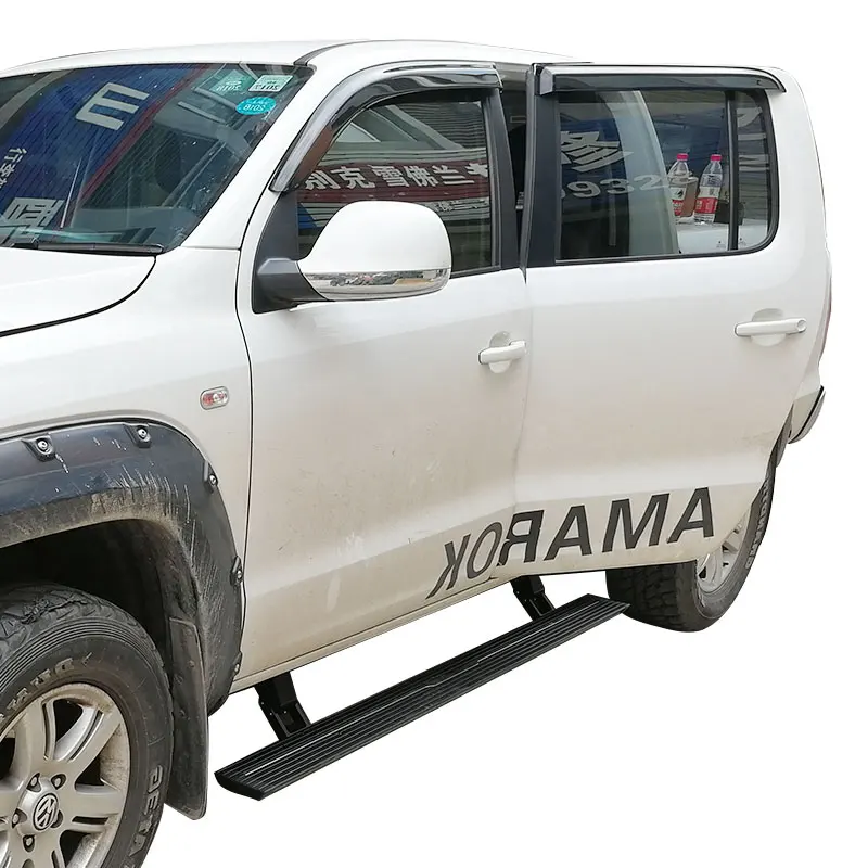 Factory Custamization Stainless Anti-pinch Electric Running Boards for VW AMAROK CREW CAB Pickup Truck Side Step