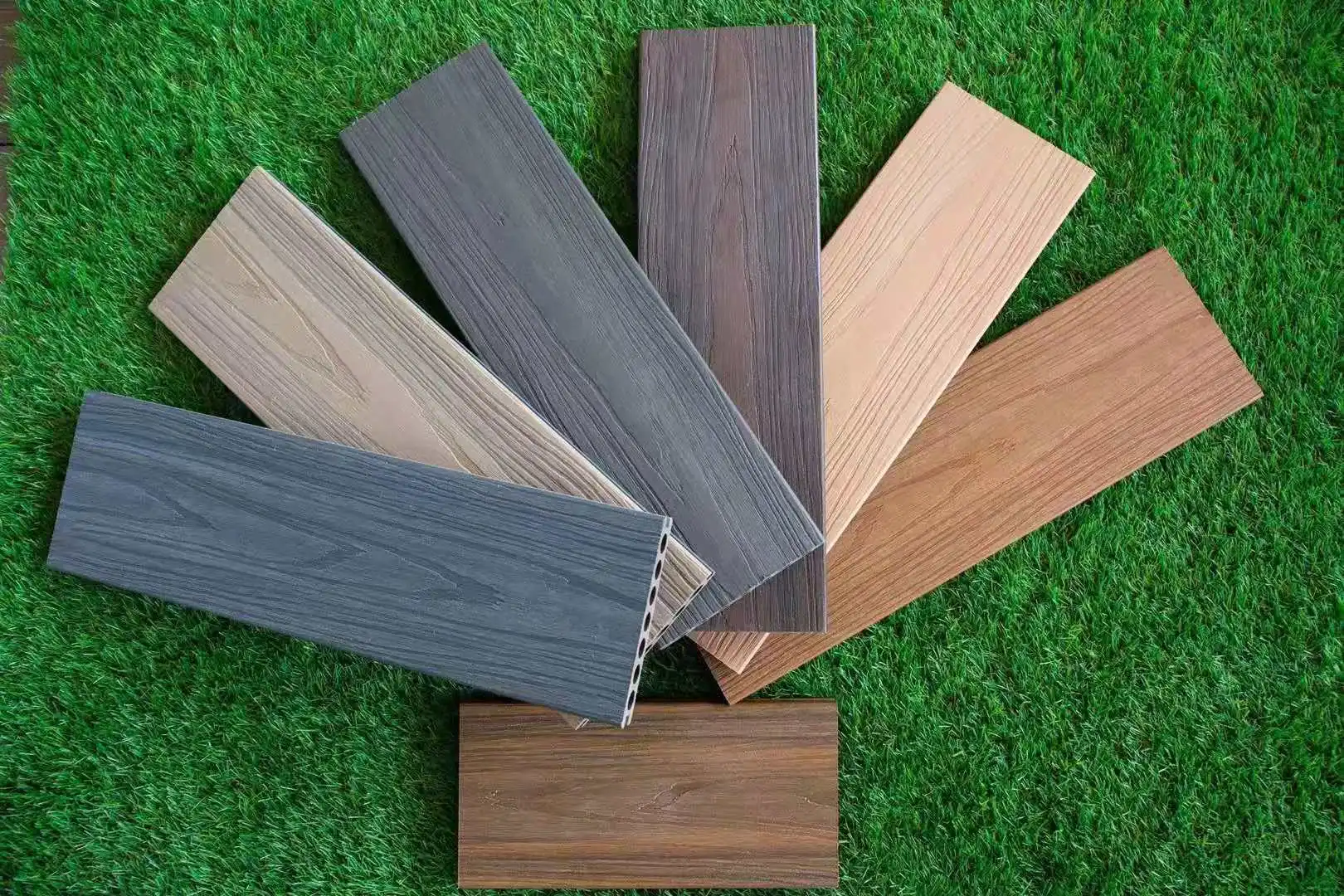 Hollow Wpc Decking As Wpc Wall Panel,Wpc Building Decorative Materials