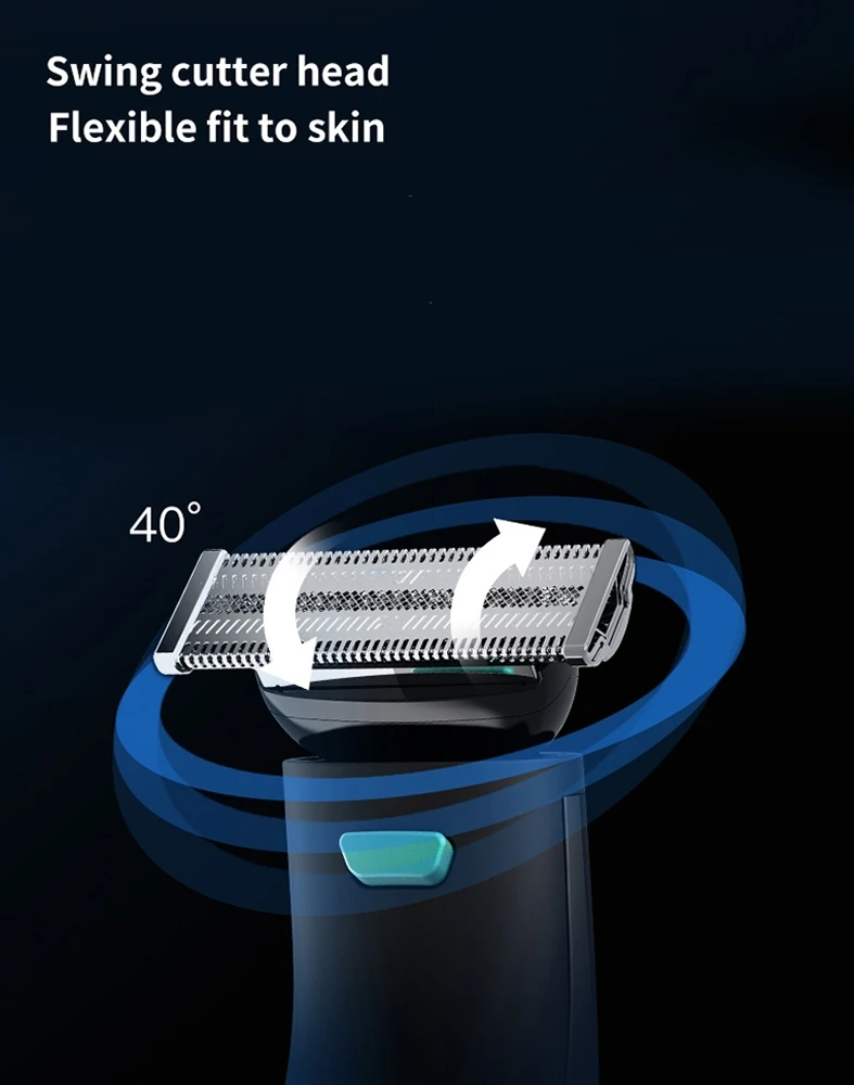 reciprocating electric shaver