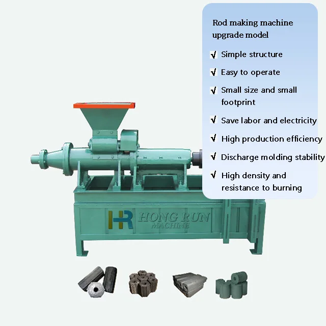 Efficient and Good Operation of Pulverized Coal Extruder Extrusion of Charcoal Briquette Coal Rod Machine