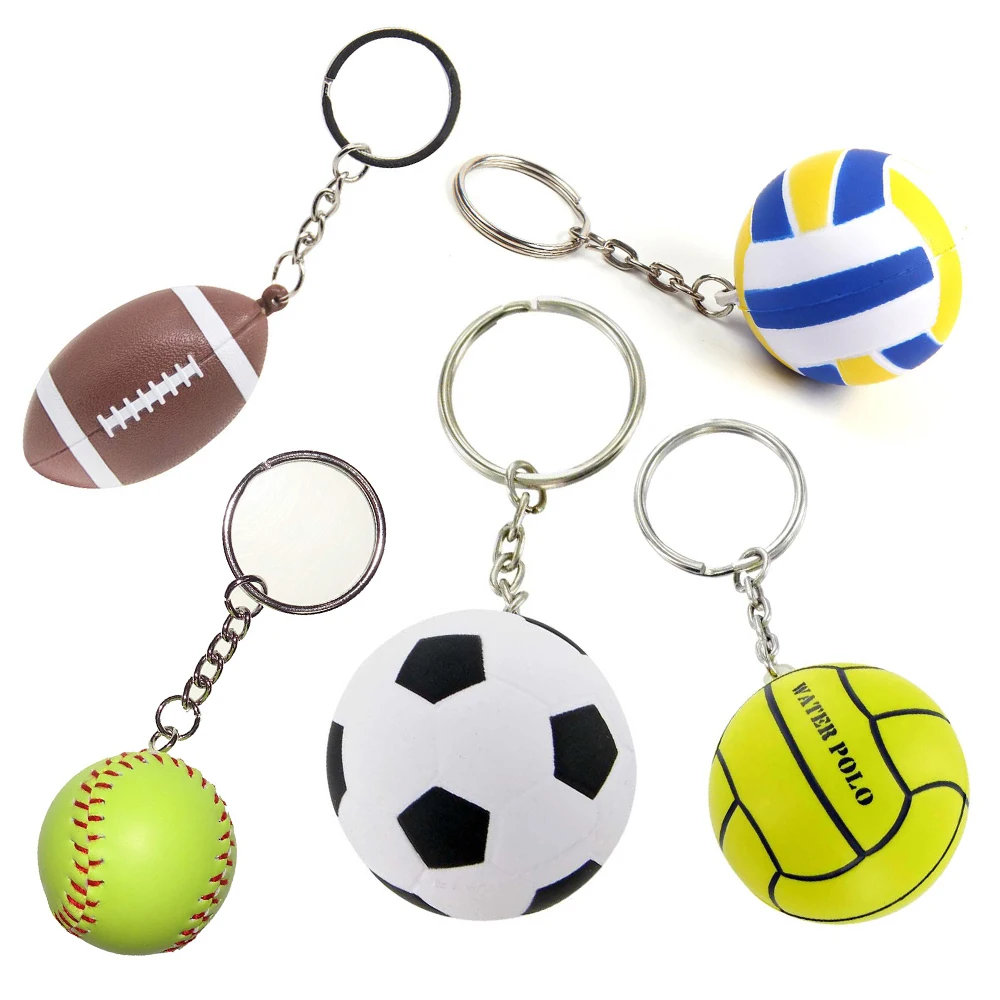 Mini on sale softball keychain