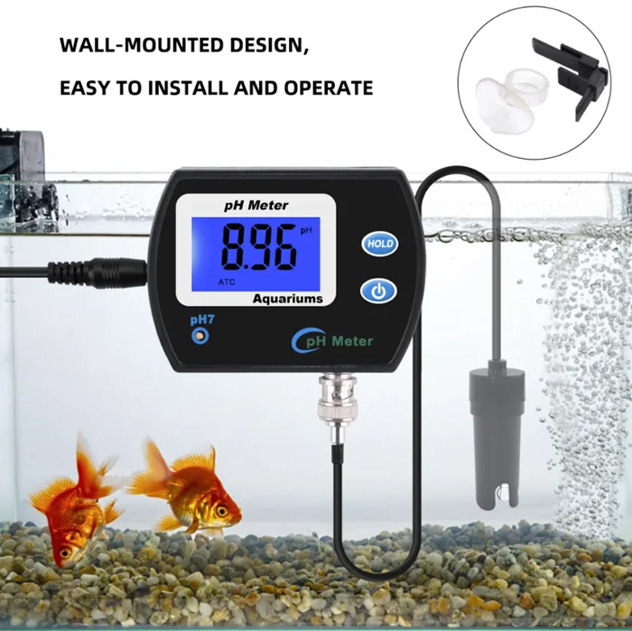 Yieryi Portable PH mètre testeur précis stylo numérique PH-990 poche Aquarium vin Urine LCD PH Test avec grand écran  1420