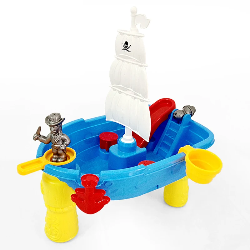 Vervormen Periodiek knoop Play Table Water And Sand Pirate Ship Boat Kids Outdoor Beach Toy Sand -  Buy Outdoor Beach Toy Sand,Play Table Water And Sand Pirate,Pirate Boat  Beach Sand Toy And Water Play Table