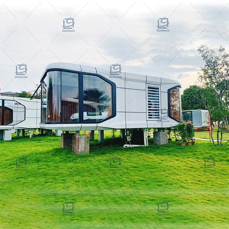 Prefabricated House Smart Control System Tiny Home Container House Space Capsule House