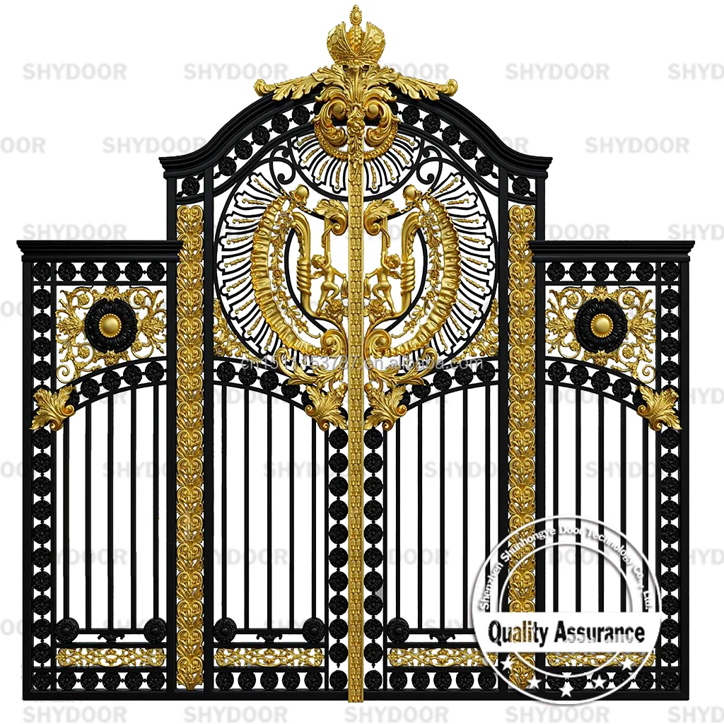 Home Iron Gate Design - Decorative Professional Customization - Artistic Iron Gate - Royal Garden Gate
