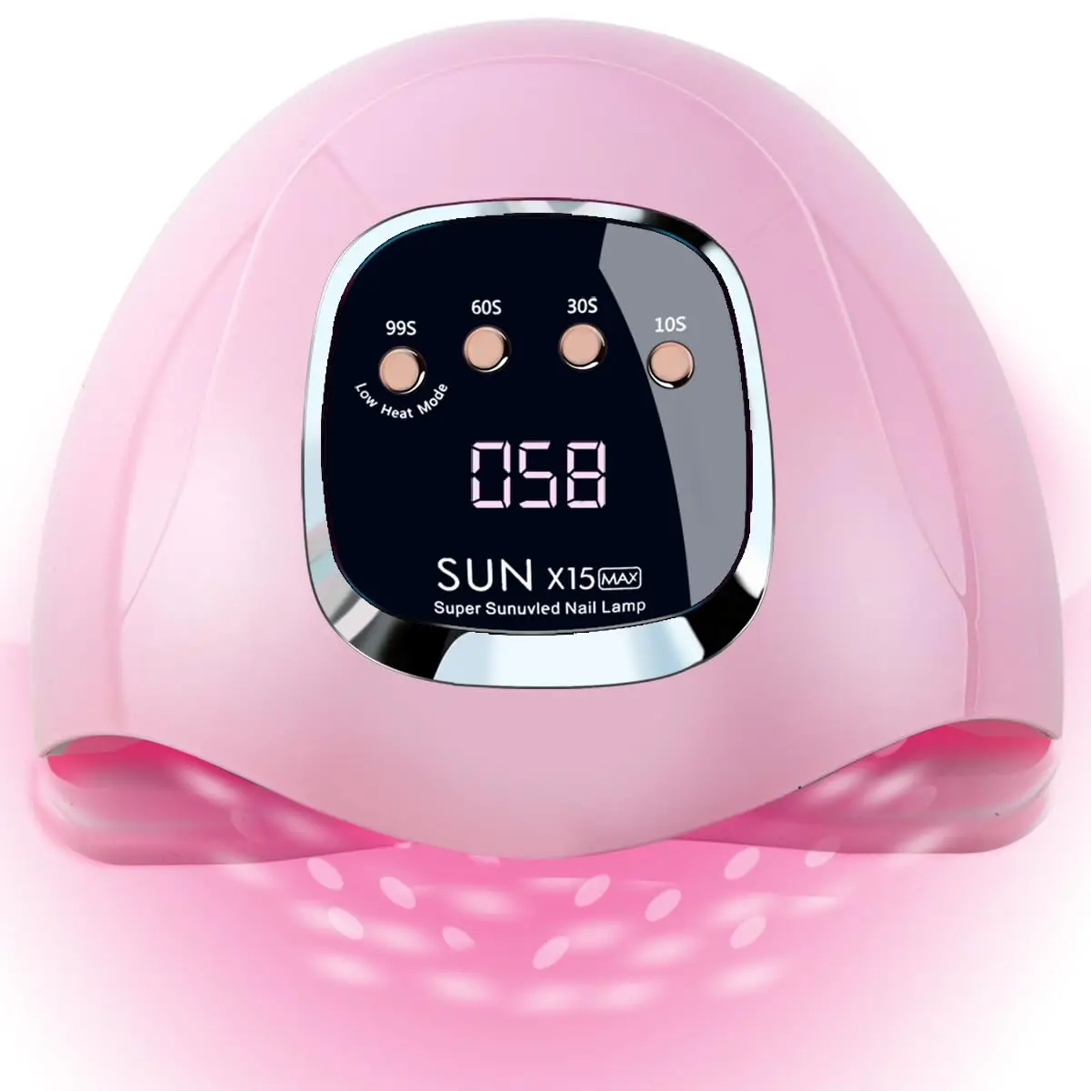 SunX15 MAX 280W Nail Dryer Fast Drying LED Polish Machine with UV Gel Lamp Electric Power Supply Plastic Material
