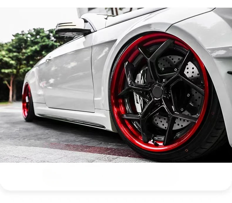 XL Custom Deep Lips Color Match 5x120 5x114.3 Aluminum Alloy 18-23inch 2-piece Racing Car Wheels Forged Wheels for BMW Audi Benz - Image 4