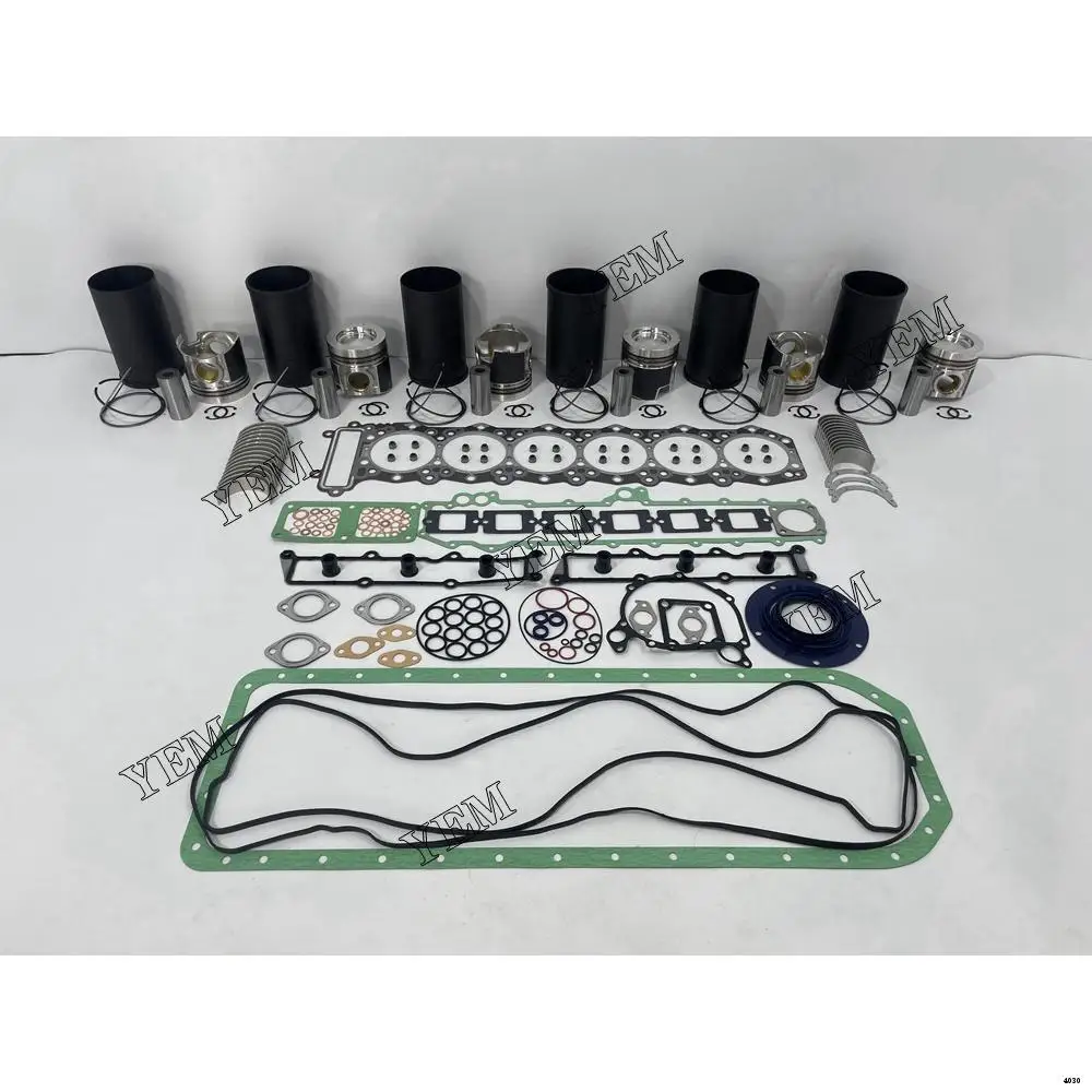 6M60 Overhaul Kit With Cylinder Bearings Piston Rings Liner Gasket Kit for Mitsubishi