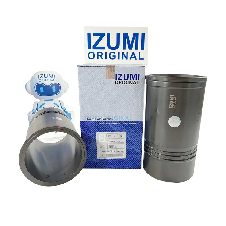 IZUMI ORIGINAL QSNT855 Cylinder Liner 3055099 3042763 3801826 Cylinder Sleeve For CUMMINS