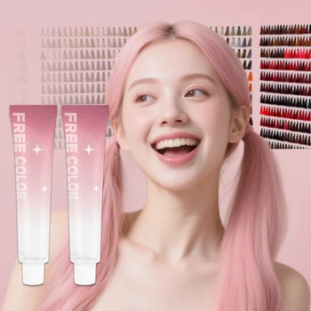 2025 Best Selling High QualityWholesale Ammonia Free Hair Dye Quick Hair Dye Cream for Woman and Men