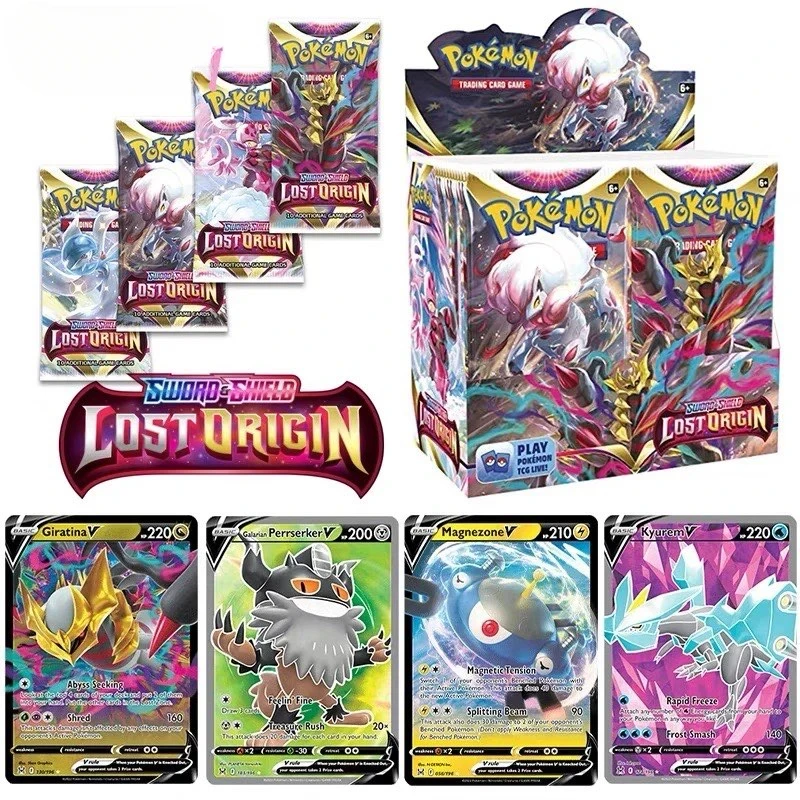 360pcs/box English Pokemoned Booster Battle Card Collection Trading ...