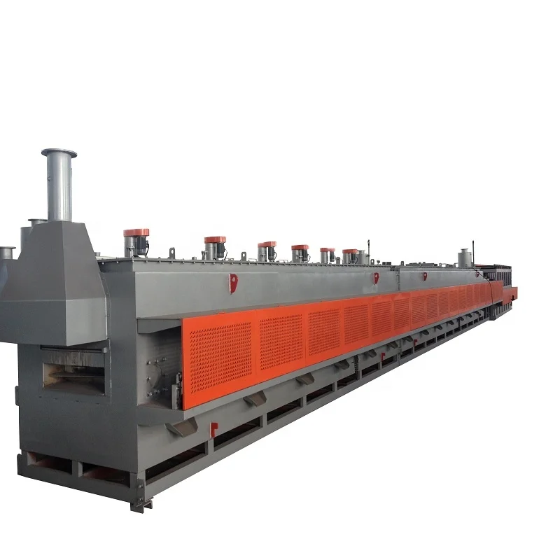 WONDERY Continuous Quenching Tempering Mesh Belt Furnace for Self-tapping Screws and  Concrete Nails