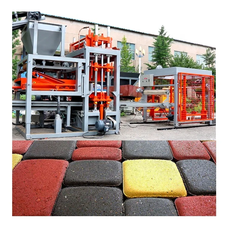 Automatic Block Making Machine QT5-15 Concrete Brick Making Machine Price Construction Machine China Supplier