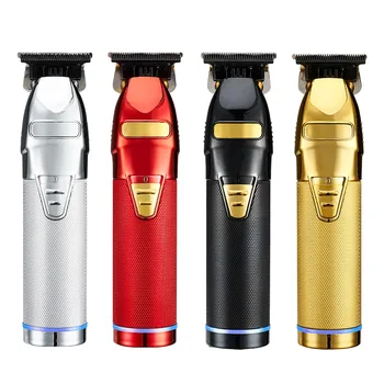 Professional Hair Trimmer Gold Clippers For Men Rechargeable Barber Cordless Hair Cutting T Machine Hair Styling Beard Trimmer