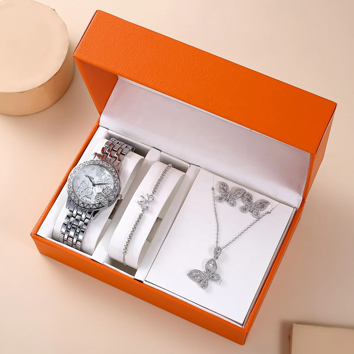 Five piece watch set lab diamonds family pack Kenna 4 ctw Oval Lab Grown Diamond Five-Stone Anniversary  main image 2