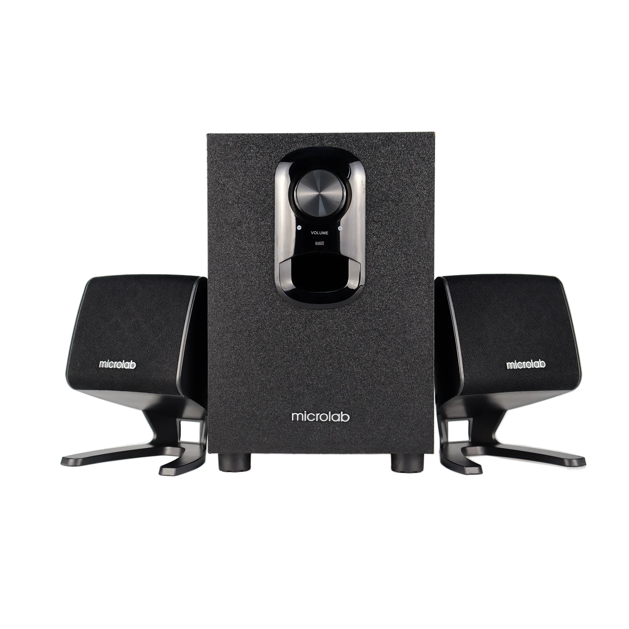 Micro Lab 2 Microlab 2.1 Subwoofer Speaker System with Wireless Streaming M-108 ...