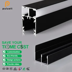 Line Series Recessed/Surface Embedded LED Light Diffuser Aluminum Alloy Profiles Aluminium Channel for LED Strip Lights Cabinet