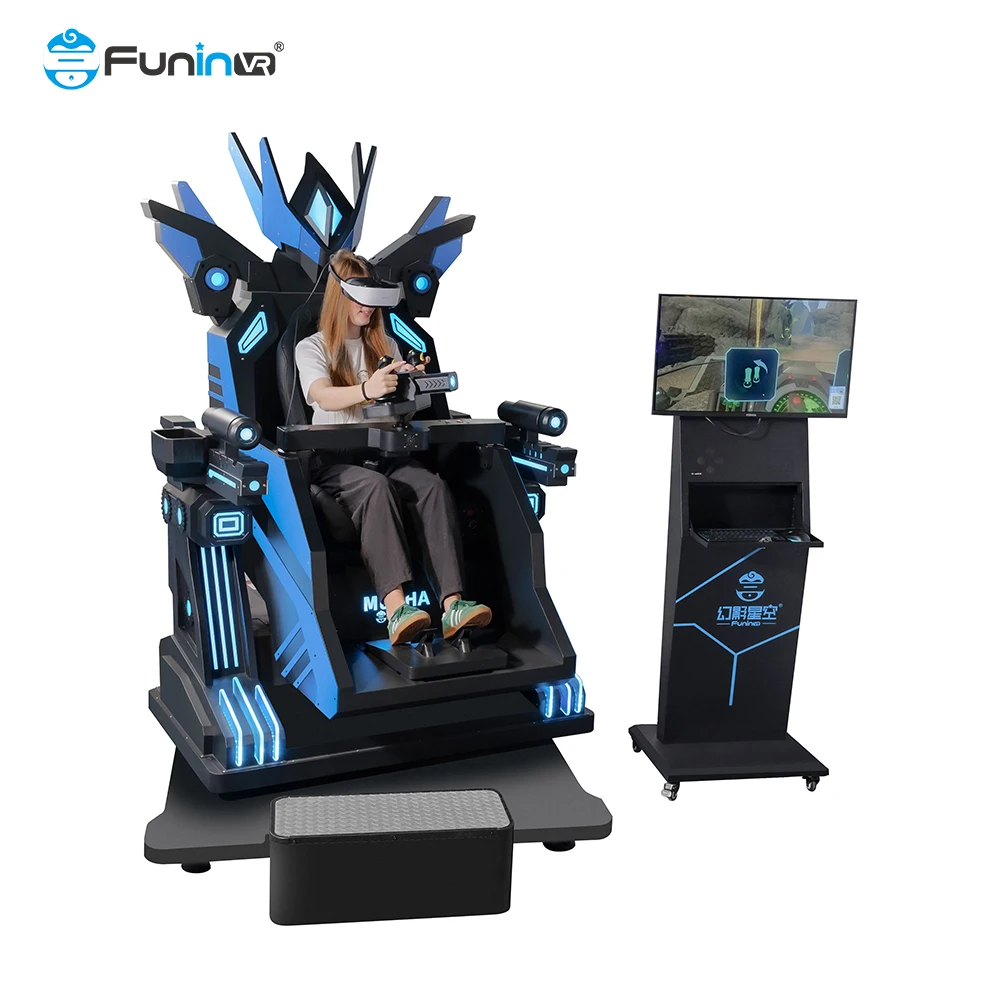Vr Playground Room Game Virtual Motion Chair 360 Shooting Vr Gaming Set Vr Booth