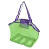 Green net-purple ribbon