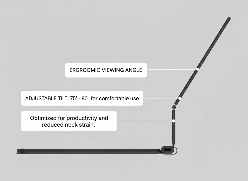 129 inch backlit rechargeable tablet keyboard case-6