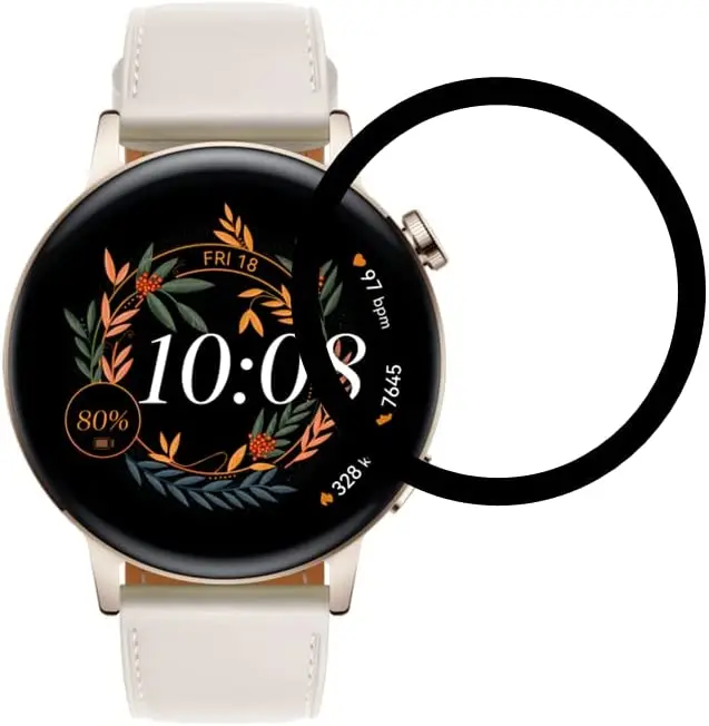 Smart Watch Case 2D Soft Glass Curved Protective Film PMMA Screen Protector for Huawei Watch D Buds GT 3 2 Runner GT3 GT2